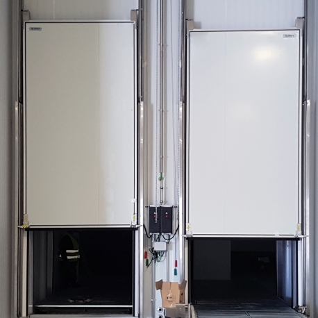 Cold room doors - vertical